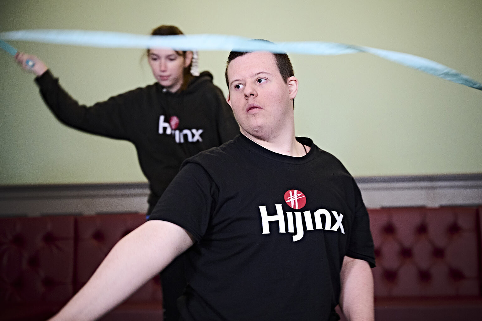 Group dancing poses