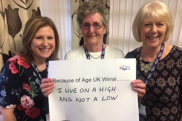 Pilotlight Partner Charity Age UK Wirral