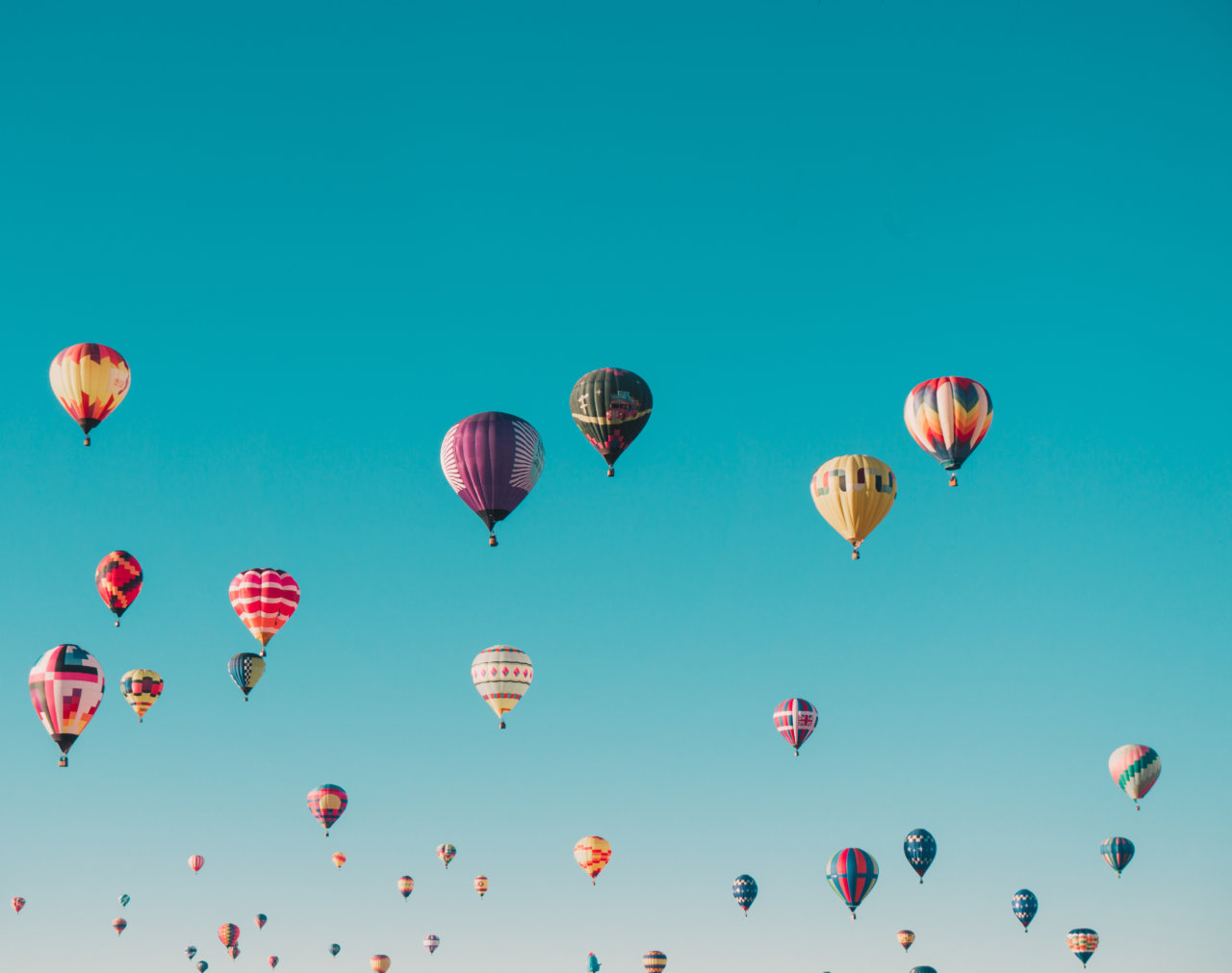 Hot air balloons 