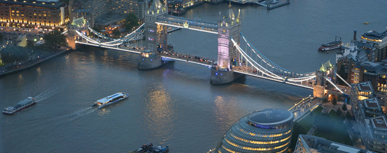 Tower Bridge in the evening