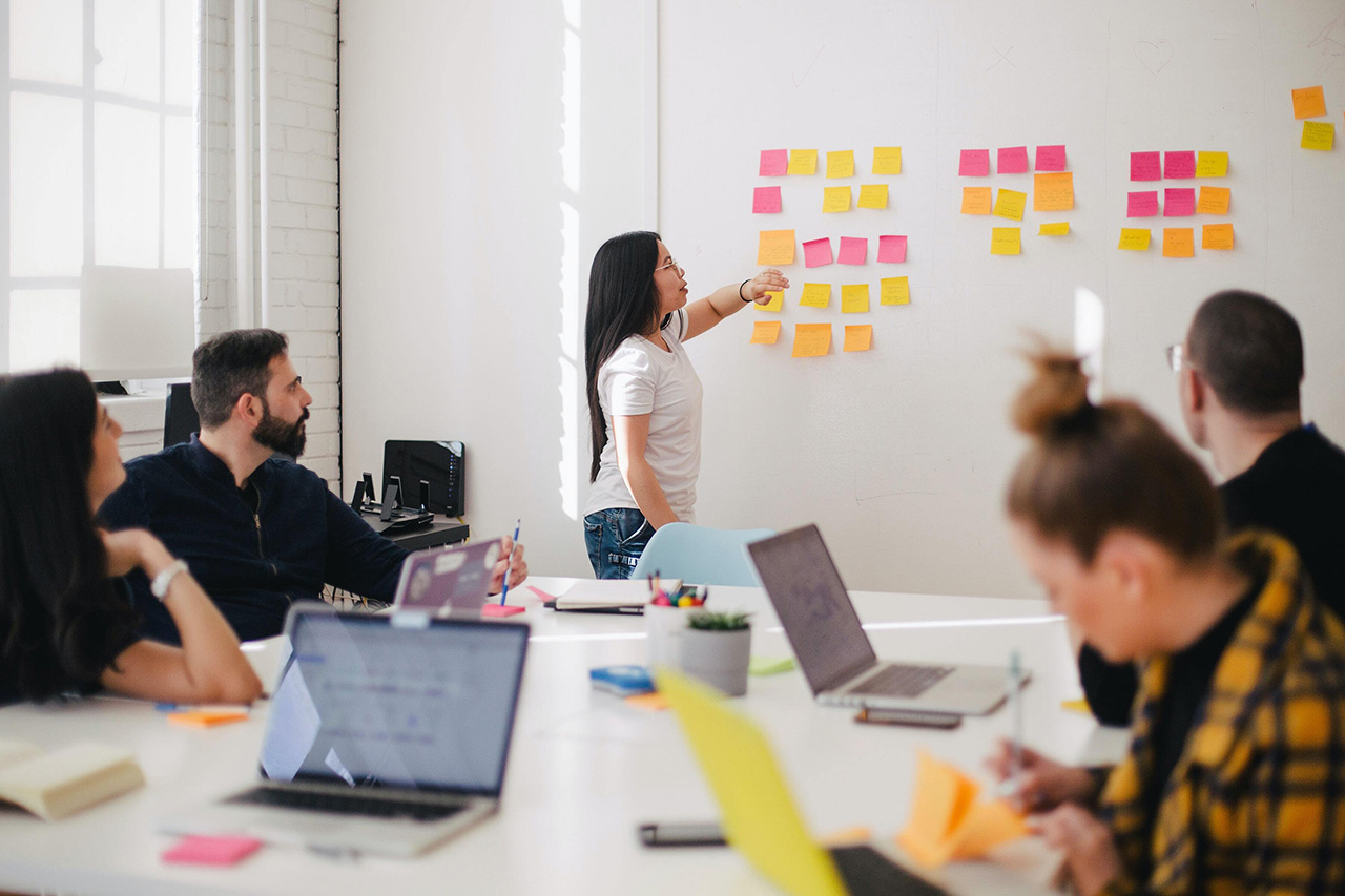 People in a meeting room