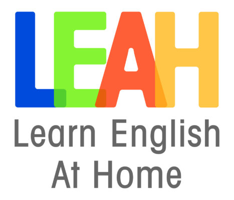 Learn English At Home (LEAH) logo