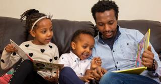 Family reading